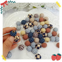 979 whole package about 170 single hole fabric leather band finishing beads DIY decorative handmade material
