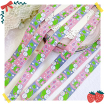 980 whole roll about 50 yards small fish frog embroidery with Diy bow hair accessories accessories