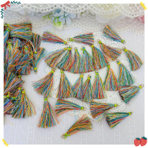 1145 whole pack of about 130 colored silk thread streaming sudime leather fascia haircut accessories accessories accessories