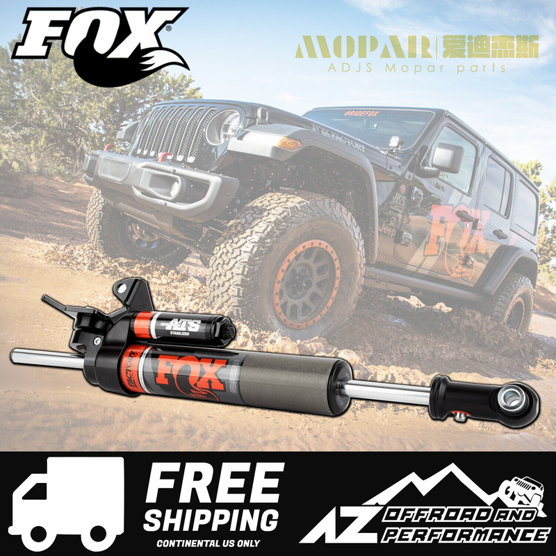 Suitable for 18-26 Jeep Wrangler Steering Shock Absorber, Adjustable Ats Nitrogen Direction Shock Absorber Fox Suitable for 18-26 Jeep Wrangler Steering Shock Absorber, Adjustable Ats Nitrogen Direction Shock Absorber Fox