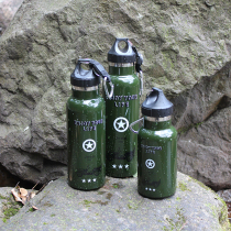 Outdoor Camping Kettle Vacuum Insulated Cups Hiking Climbing Tours Stainless Steel Field Portable Cross-country Riding Water Cup