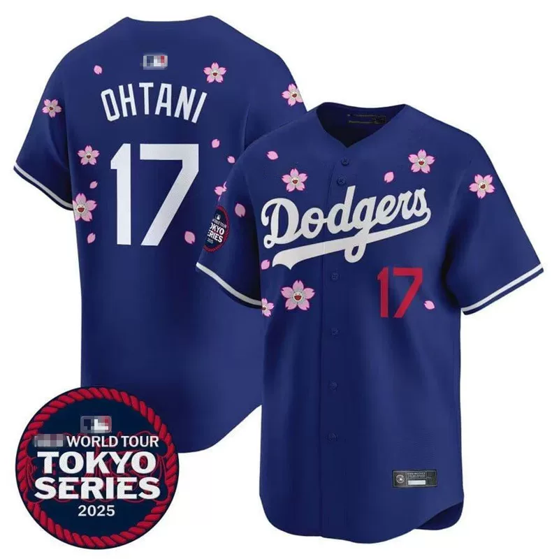 Новые детские формы Лос-Анджелес Доджерс 17# ОhtaniShohei Ohtani мужская и женская бейсбольная форма вышитые детские джерси
