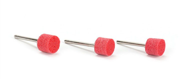 Sợi mài đầu nylon đánh bóng bánh xe mài đầu kim loại thép không gỉ vẽ deburring máy mài điện - Phần cứng cơ khí