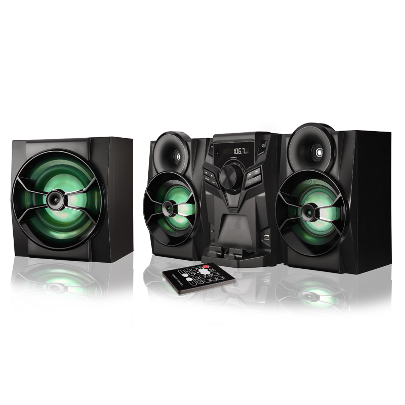 American Brand Professional Firing Grade CD Machine Bluetooth Speaker Overweight Low Sound Gun Radio Full Wooded Speaker