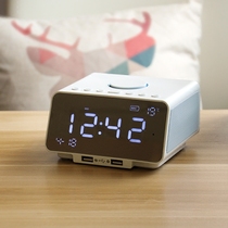GREEN TIME K9 Wireless Charger Bluetooth speaker alarm clock bedroom multi - functional computer sound