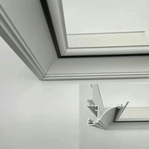 Integrated ceiling aluminum gusset plate secondary aluminum beam duplex living room large edge plus high beam double eyelid ceiling