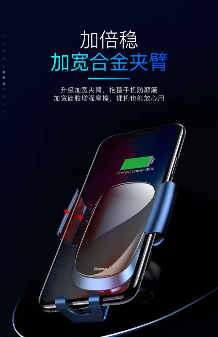 Lần nghĩ đến ổ cắm điện thoại xe chuyển hướng người giữ xe giữ xe đa chức năng snap-hợp kim bề mặt kim loại trọng lực phổ quát rung tự động khung hỗ trợ sáng tạo - Phụ kiện điện thoại trong ô tô kẹp điện thoại trên ô tô