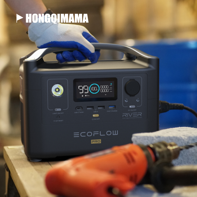 Zhenghhao ecoflow outdoor 220v portable power supply high power capacity emergency storage spare battery