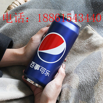 Best Coke Cans Insulation Cup Mens and Womens Students Simple Stainless Steel Water Cup Creative Trend Straw Cup