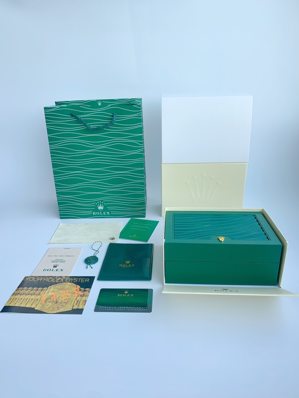 Brand Crown Green Submariner Box Daytona Yacht Greenwich Watch Packaging Swiss Rolex Watch Box