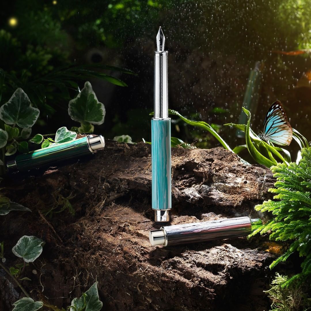 Italy Wantejia Montegrappa Pen Gnomo Garden Elf Mini Retractable Portable Pen - Taobao