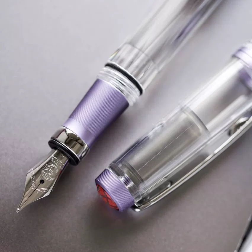 TWSBI Sanwen Hall Diamond580 Pen Diamond 580Al Minial Transparent Demonstration Pistons