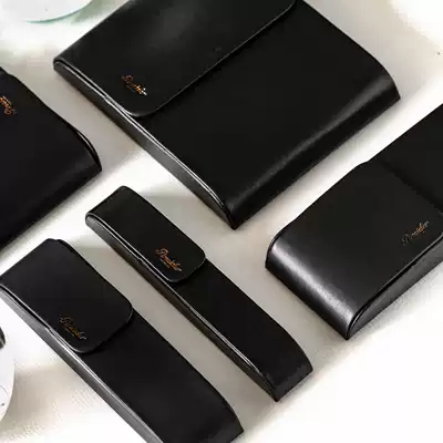 Italian Pineider Pei Niederi Cowhide Pen Bag One pack and two multiple packs