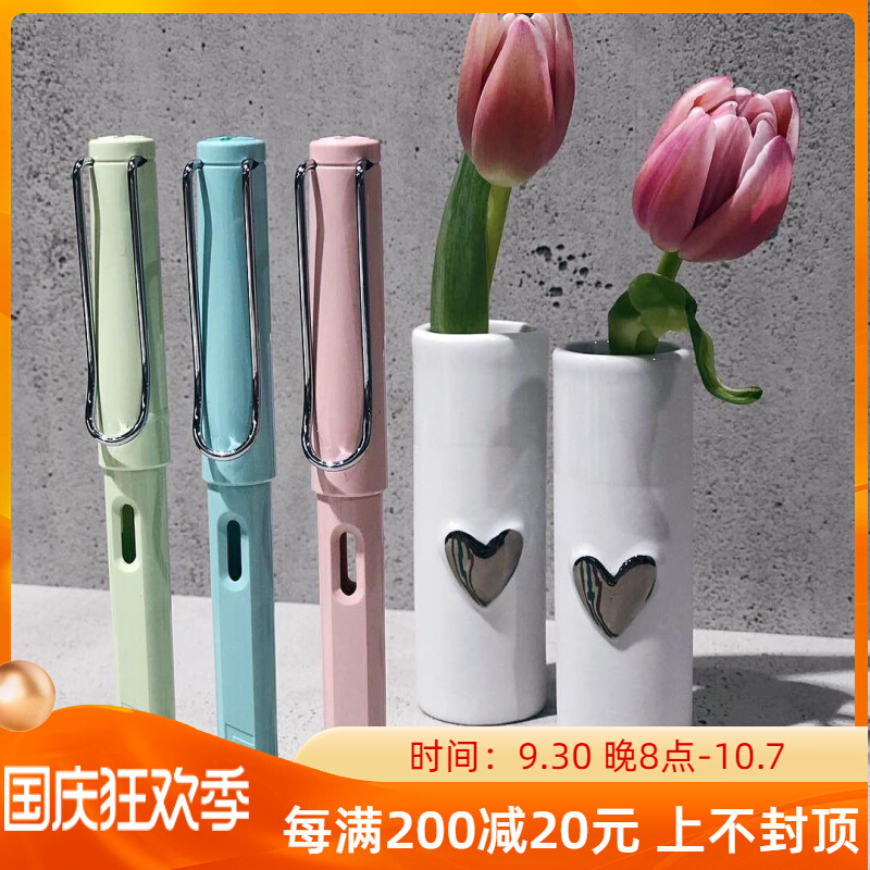Spot German Lamy Lingmei Pen Hunter Series Safari Macaron Color Pink Mint Green