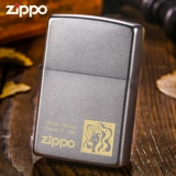 zippo Оригинальная ветрозащитная зажигалка на керосине для друга, подарок на день рождения