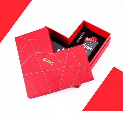 ZIPPO GENUINE LIGHTER 133ML SMALL OIL FLINT ORIGINAL GIFT BOX SPECIAL GIFT SET HEART-SHAPED GIFT BOX LOVE