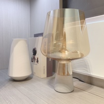 Nordic Style Bed Light Creative Limit Study Cement Glass Bedroom Bedroom Bedroom Bed Town Seating Light Light