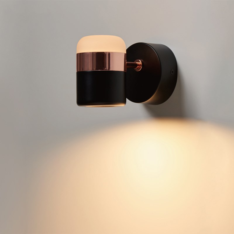 Postmodern creative personality LED decorative wall lamp bedroom headroom headroom wall lamp Nordic designer wall lamp