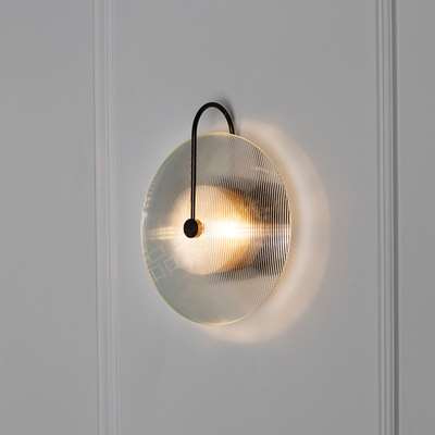 Modern Minimalist Creative Glass Living Room Wall Lamp Nordic Art Decorative Lights Headboard LED Bedroom Sofa Side Wall Lamp