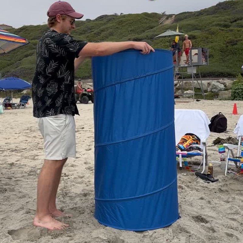 Portable Camping Emergency Toilet and Changing Tent for Beach Use, Anti-Exposure Changing Room, Car Privacy Shower Enclosure Portable Camping Emergency Toilet and Changing Tent for Beach Use, Anti-Exposure Changing Room, Car Privacy Shower Enclosure