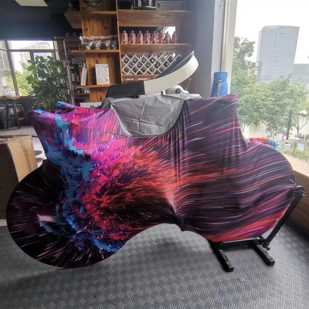 Bike Dust Cover All-bag Undetached Car Protective Sheath Bike Windproof Anti-Fall Ash Anti-Aging Maintenance Car Hood Car Hood