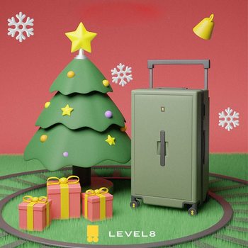 Horizon no. 8 wide tie rod suitcase large traveler series large capacity overseas check-in brand new authentic product