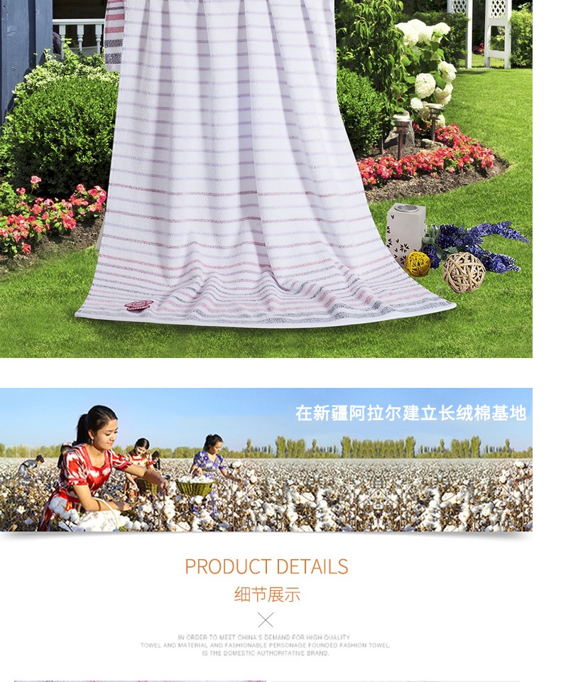 Jie Li Ya cotton ba mảnh khăn bông khăn vuông đặt - Khăn tắm / áo choàng tắm khăn mặt