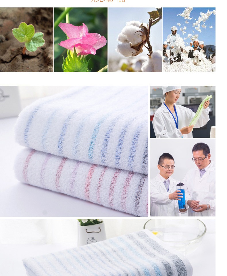 Jie Li Ya cotton ba mảnh khăn bông khăn vuông đặt - Khăn tắm / áo choàng tắm khăn mặt