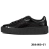 Puma Fenty Rihanna 彪 hanna màu đen bằng sáng chế nền tảng bánh da nền tảng giày 364465-01 - Dép / giày thường mua giày thể thao Dép / giày thường