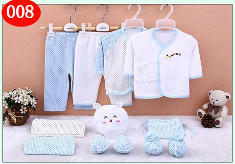 Ưu đãi đặc biệt hộp quà tặng sơ sinh cotton mùa xuân và mùa thu mùa đông quần áo sơ sinh cho trẻ sơ sinh trăng tròn quà tặng nam và nữ hộp bé