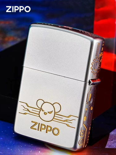 Механическая матовая ветрозащитная зажигалка на керосине для друга