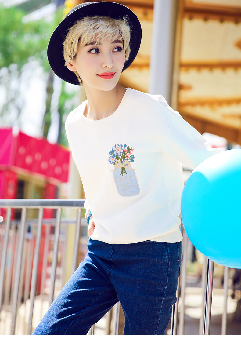 Sweatshirt femme - Ref 3216827 Image 28