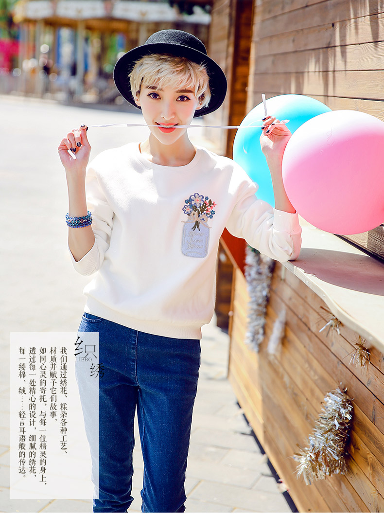 Sweatshirt femme - Ref 3216827 Image 7