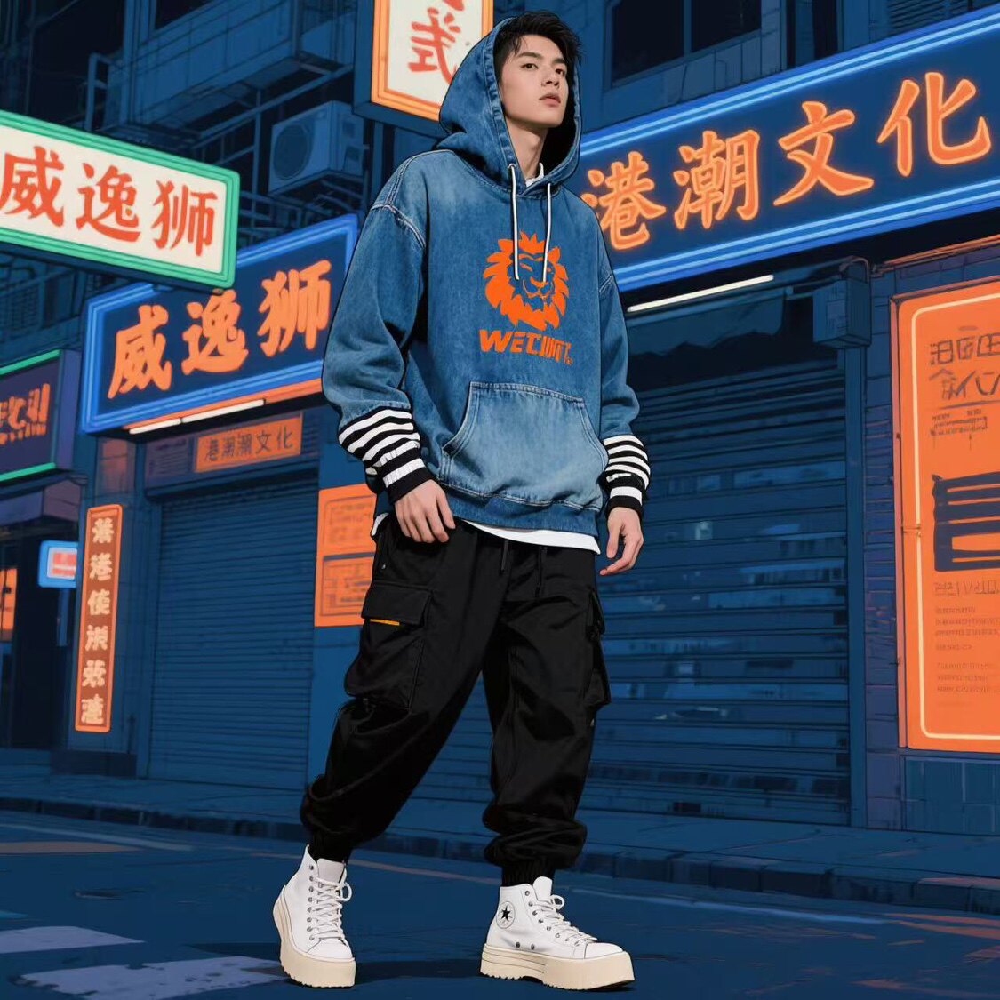威逸狮港味潮牌店