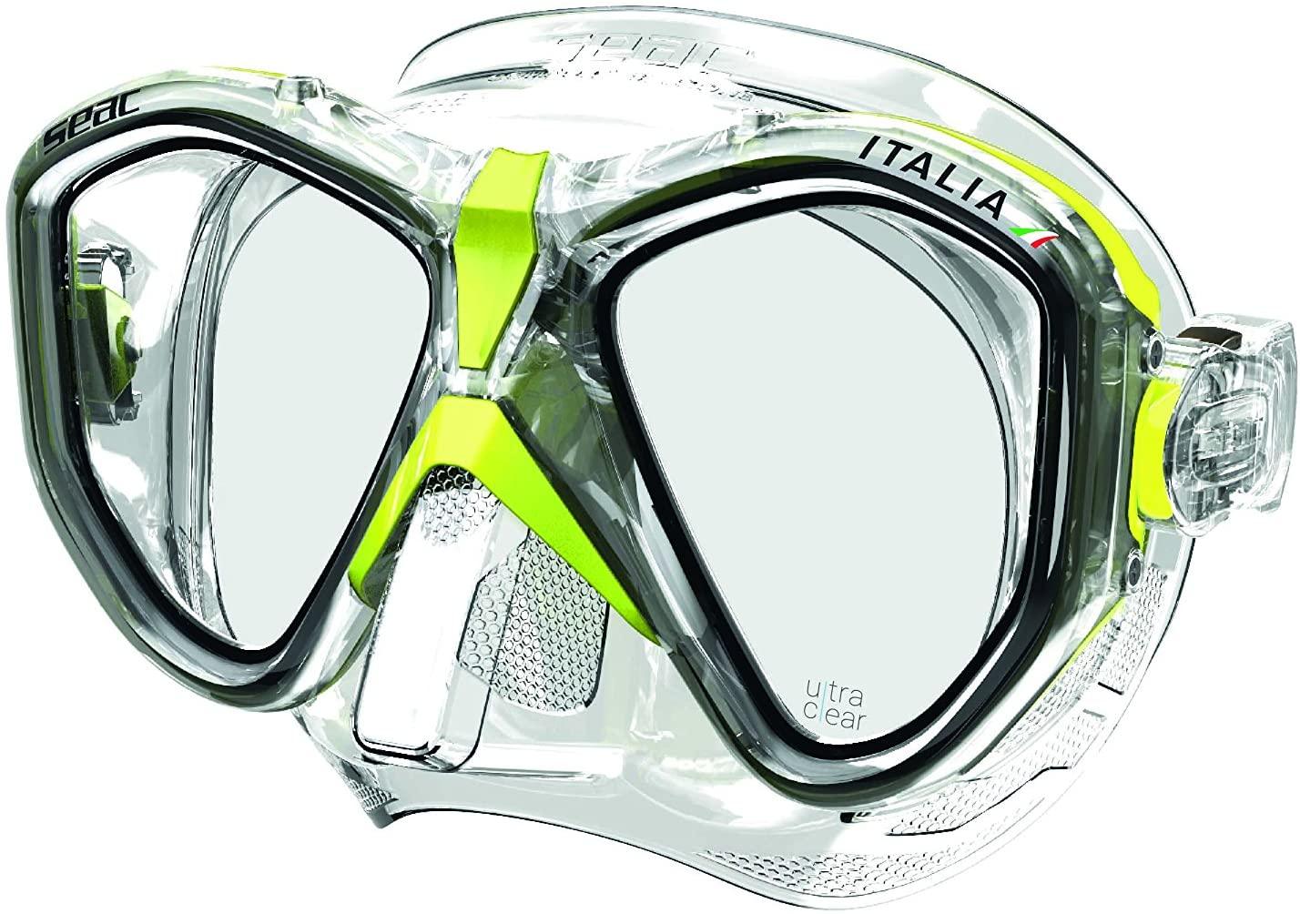 Overseas Seac Italia Mask mask Metallic Yllow