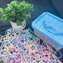 Macaron building blocks storage box water pipe size snowflake building blocks Bullet gear multi-color puzzle construction