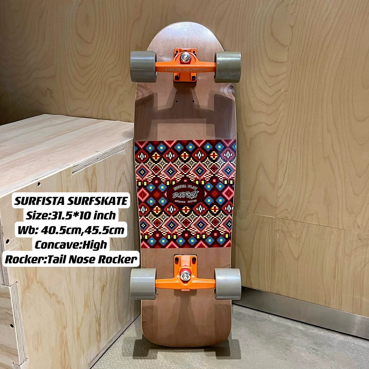 SURFISTA Land Surf Skateboard CX4 SurfSkate CX4 Truck