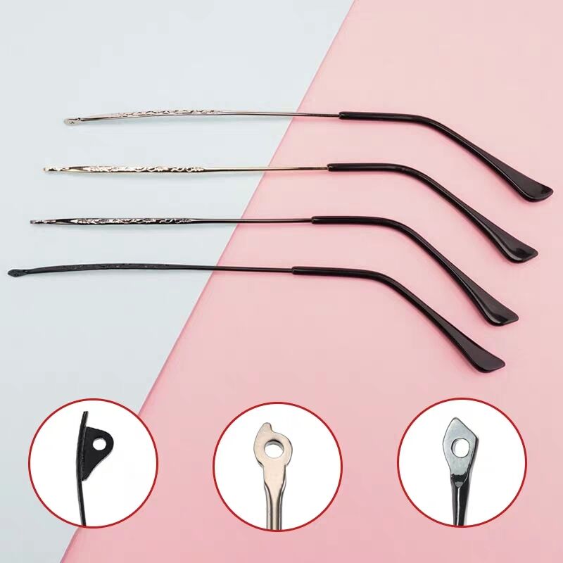 Spectacle Feet Accessories Profiled Metal Fine Legs Pair Of Glasses Legs Universal Eye Feet Repair Fracture Replacement Glasses Frame