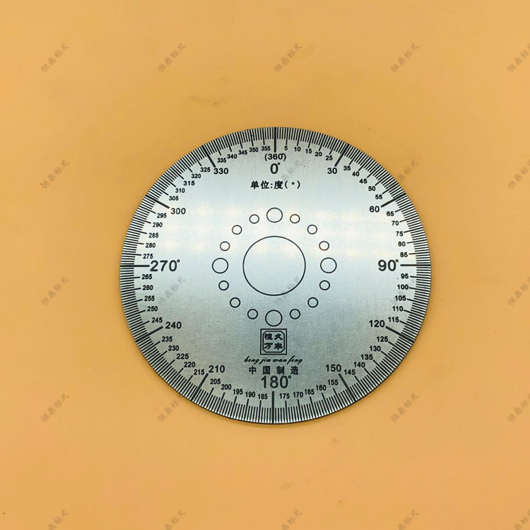 360 degree universal dial mechanical accessories disc universal angle disc 100x0x2 mechanical measurement dial