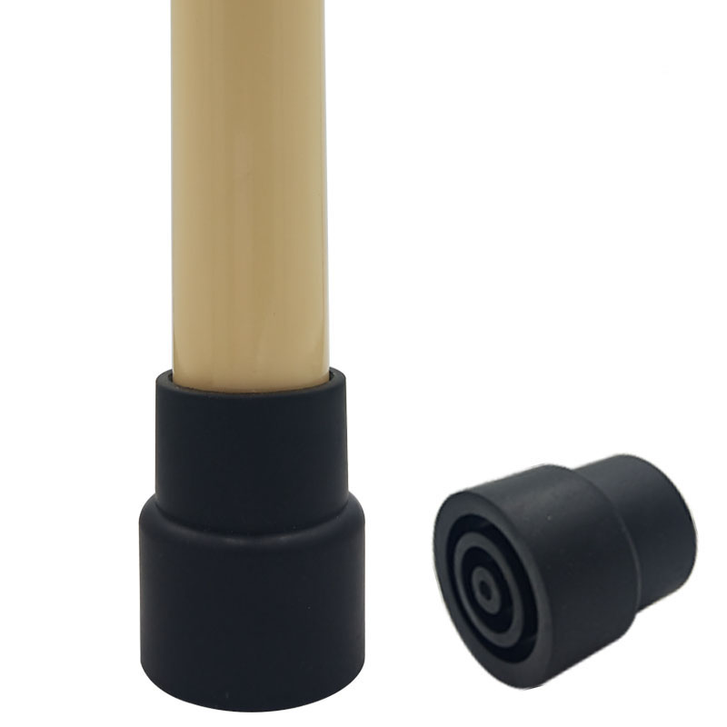 Lean tube adjustable foot cup line stick foot cup metal foot cup bench foot cup adjustable foot plastic rubber cover