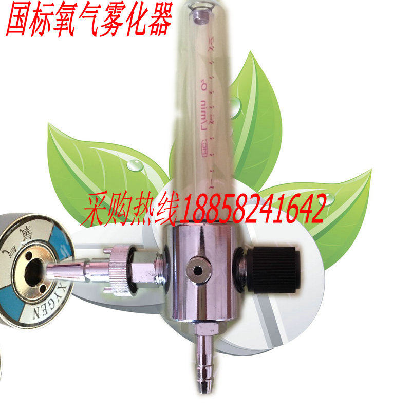 Oxygen Inhaler Flow Sheet Atomization Center Oxygen Supply Equipment with Accessories Adjustment Switch