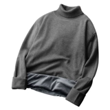 Демисезонный трикотажный свитер, утепленный лонгслив, коллекция 2023