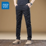 Мужские элитные летние эластичные штаны для отдыха, свободный прямой крой