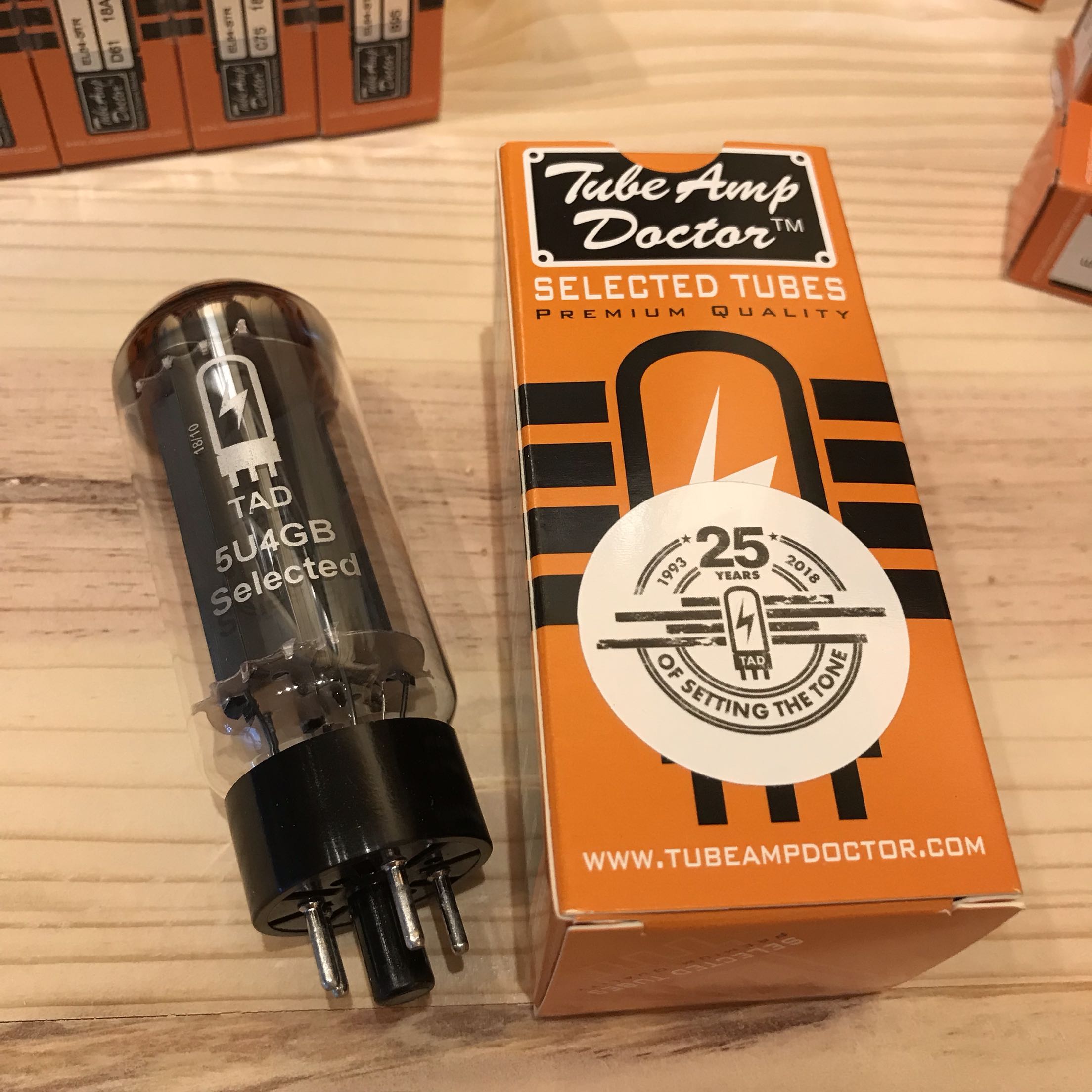 German Brand Tube Amp Doctor Featured TAD Rectifier Vacuum Tube 5U4GB 5AR4 5Y3GT