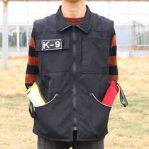 Dog training vest trainer clothes vest breathable vest anti-grab clothing equipment horse dog supplies German shepherd tear resistance