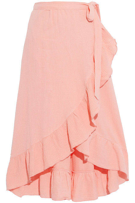 Eberjey Nomad Roxanna wrinkles her dress on the lotus leaves