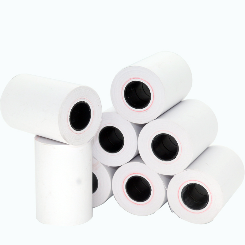 Hot-sensitive paper 57x40 small note 58 printed beauty group hungry outside delivery 58MM Supermarket cashier's paper paper roll deficit
