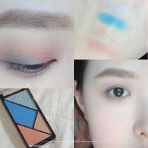 Spot USA L A LA GIRL EYE LUX EYESHADOW four-color EYE shadow disc pearlescent grooming