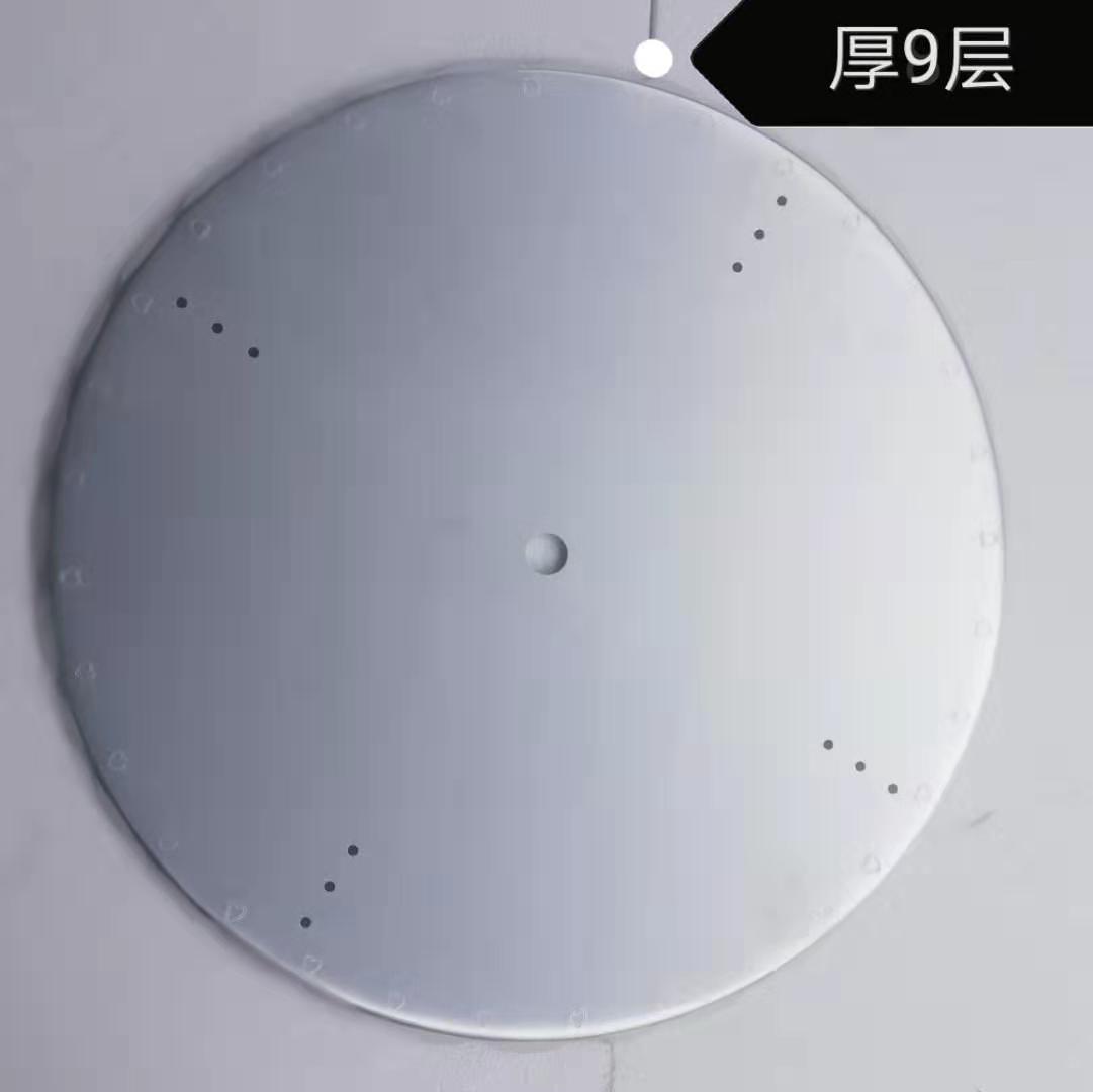 Baking single-column four-column birthday wedding multi-layer cake stand accessories cake plate thickened 22-inch aluminum tray