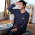 Mùa xuân và mùa thu Cotton Kích thước lớn Tay áo dài Cha mẹ Phim hoạt hình Mẹ và con Nữ Quần áo gia đình Nam và nữ Cặp đôi Dịch vụ tại nhà bo cotton ngộ nghinh cho ca nha Cha mẹ và con